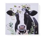 Load image into Gallery viewer, GIFTCRAFT &quot;FLORAL COW&quot; PRINT
