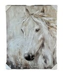 Load image into Gallery viewer, GIFTCRAFT &quot;HORSE&quot; CANVAS WALL PRINT
