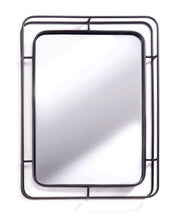 Load image into Gallery viewer, GIFTCRAFT RECTANGULAR BLACK MIRROR
