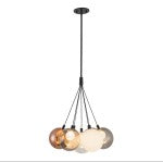 Load image into Gallery viewer, KUZCO "BOLLA" 17 INCH CHANDELIER
