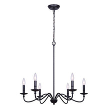 Load image into Gallery viewer, CANARM  &quot;BETTY&quot; 6L  CHANDELIER
