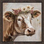 Load image into Gallery viewer, NORTHWOOD &quot;PRINCESS COW&quot; PRINT

