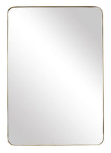 Load image into Gallery viewer, NORTHWOOD RECTANGULAR GOLD MIRROR
