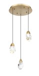 Load image into Gallery viewer, MODERNO 3L CRYSTAL PENDANT
