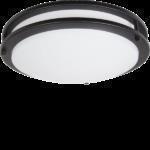 Load image into Gallery viewer, CNA 16&quot; BLACK LED CEILING FIXTURE
