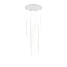 Load image into Gallery viewer, KUZCO &quot;CHUTE&quot; LED CHANDELIER
