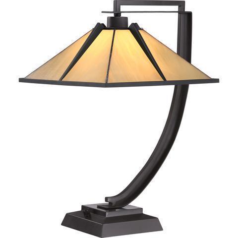 QUOIZEL TIFFANY TABLE LAMP