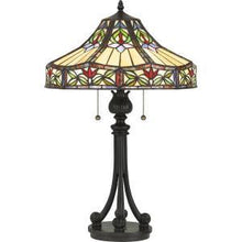 Load image into Gallery viewer, QUOIZEL &quot;GELLER&quot; TIFFANY LAMP
